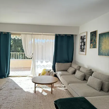 Chic 2 Bedroom With Huge Terrace And Pool קאן